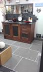 Limestone flooring in kitchen from Ardosia